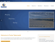 Tablet Screenshot of prairietab.com
